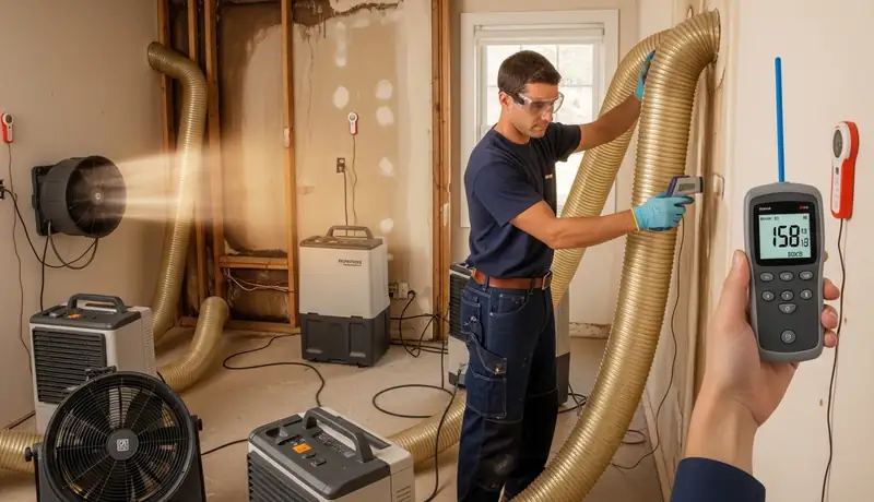 Wall Moisture Removal and Restoration in Oceanside, CA in Oceanside, CA